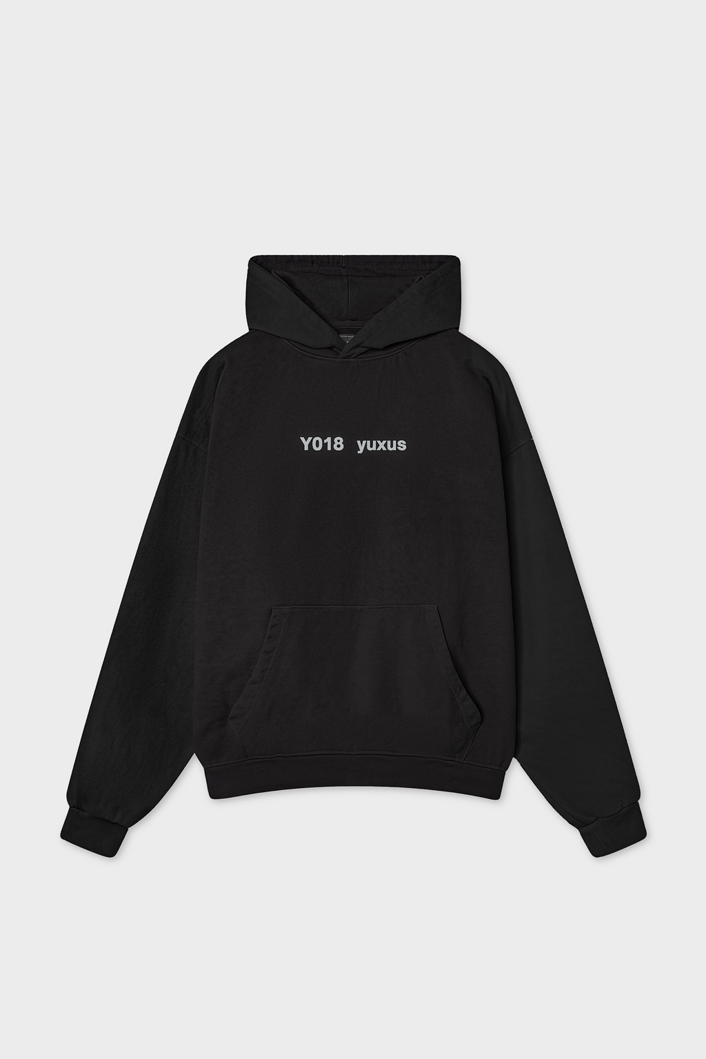 EDGE "LOWERCASE" HOODIE BLACK