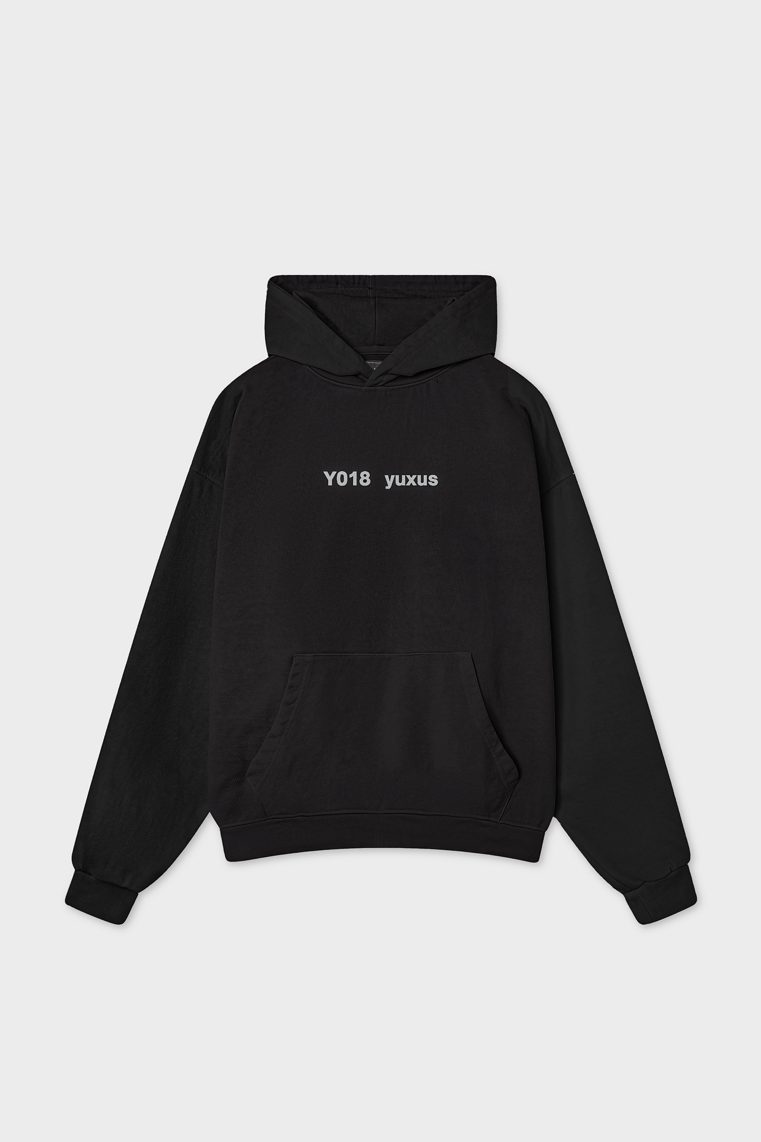 EDGE "LOWERCASE" HOODIE BLACK