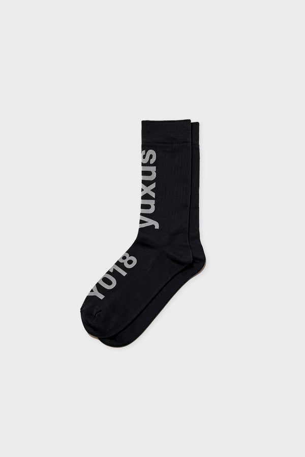 PELAG "LOWERCASE" SOCKS BLACK
