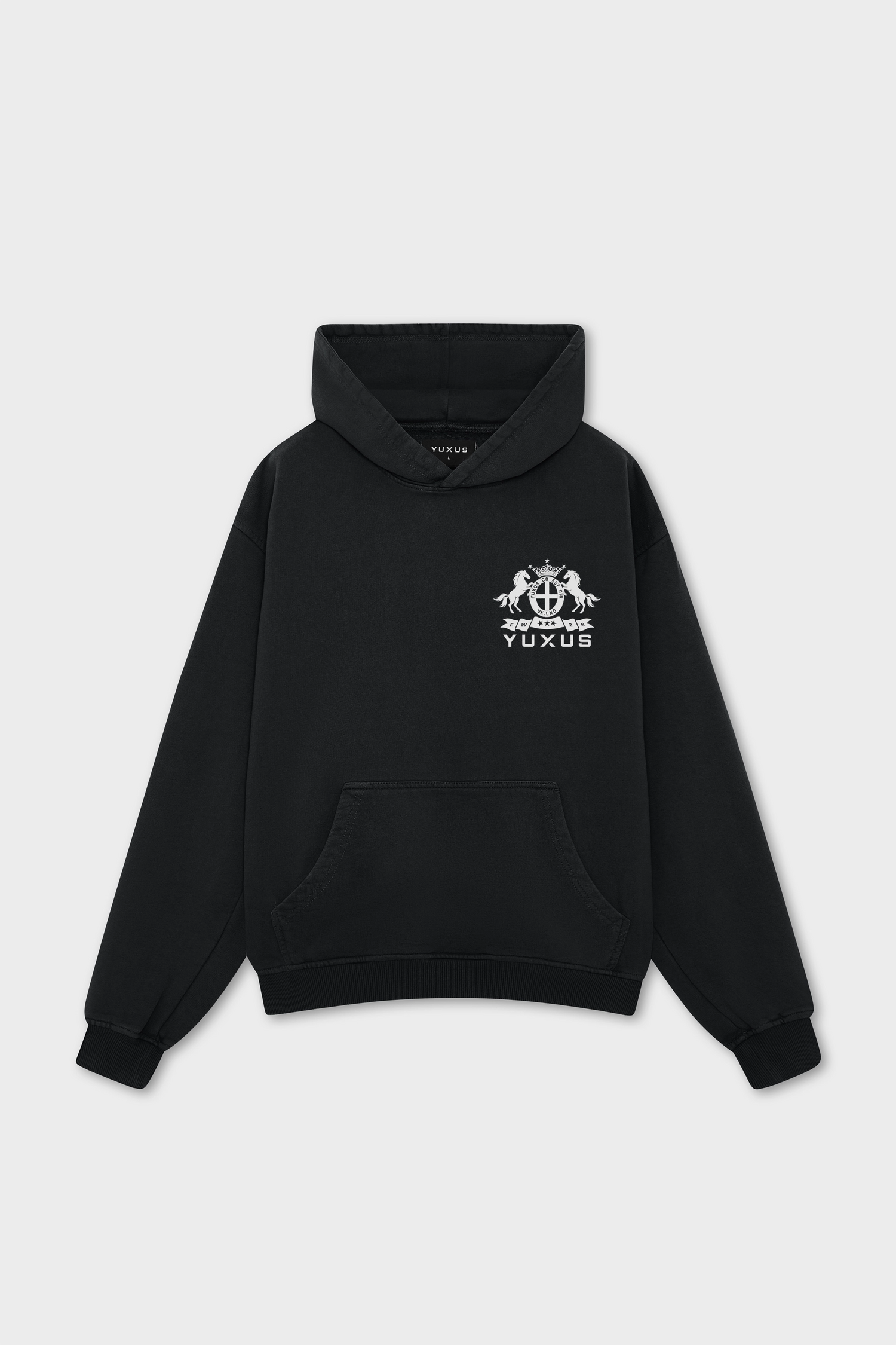 PRESS HOODIE BLACK