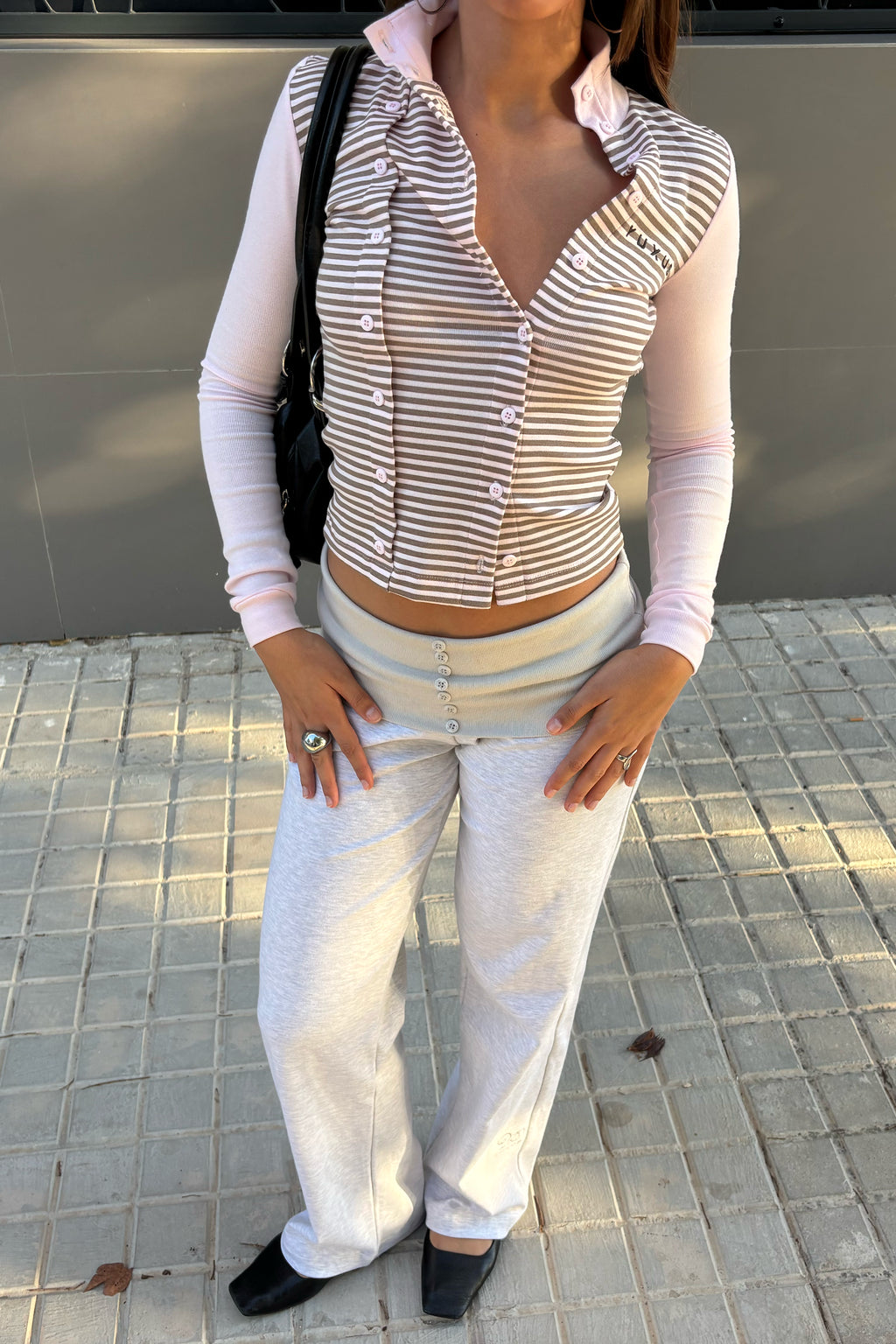 DRIM PANTS GREY