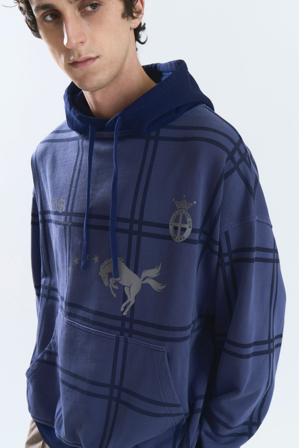 AUREN HOODIE BLUE