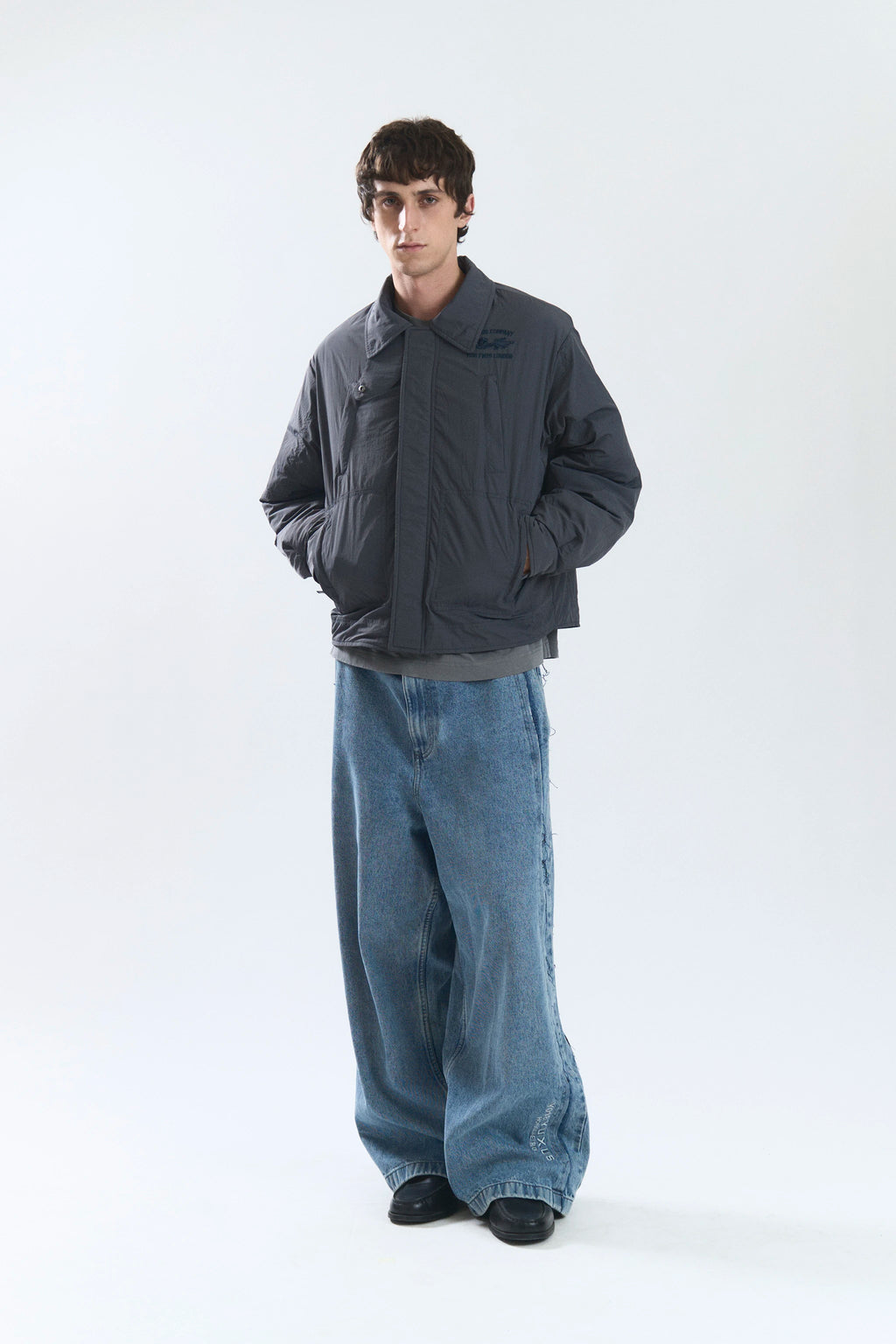 SHARP JACKET DARK GREY