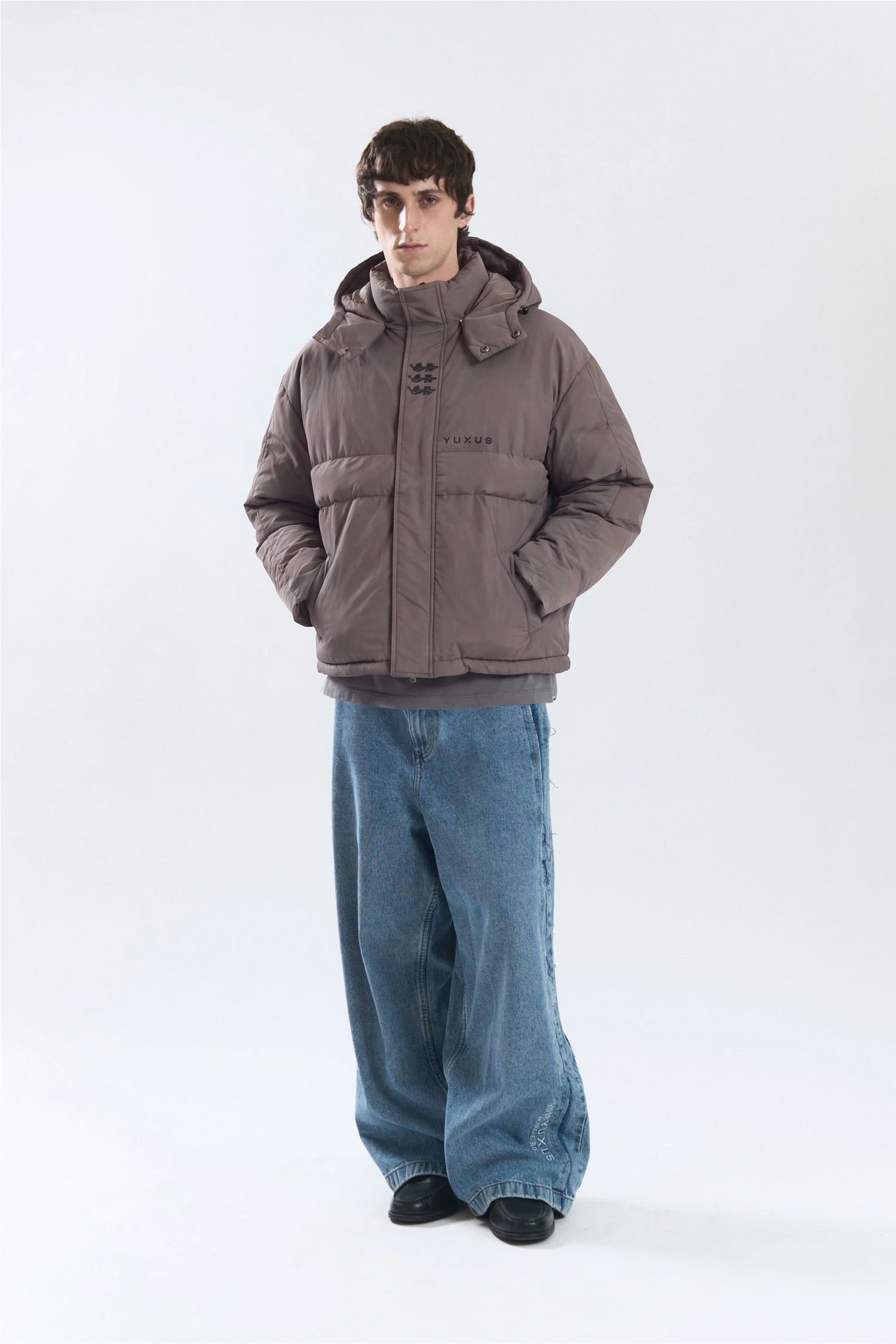 SNAP PUFFER BROWN