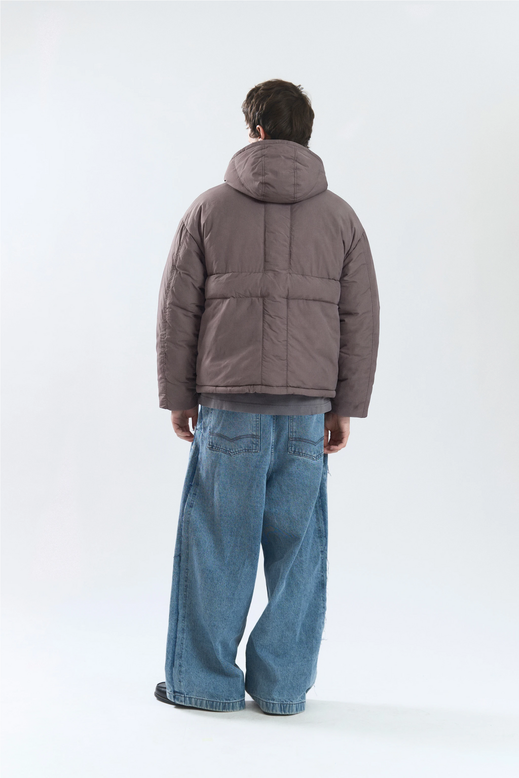 SNAP PUFFER BROWN