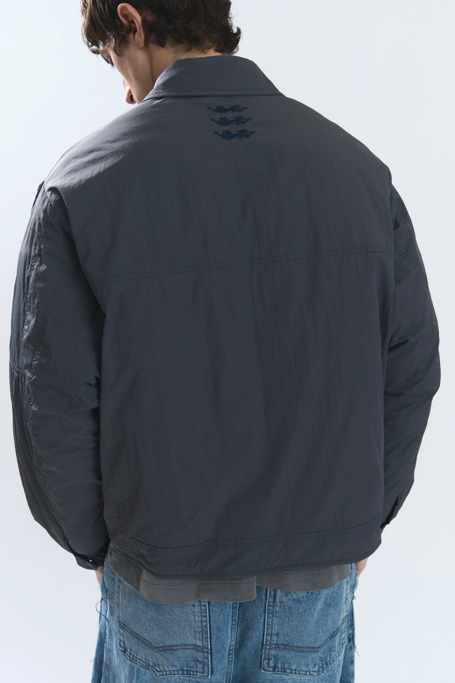 SHARP JACKET DARK GREY