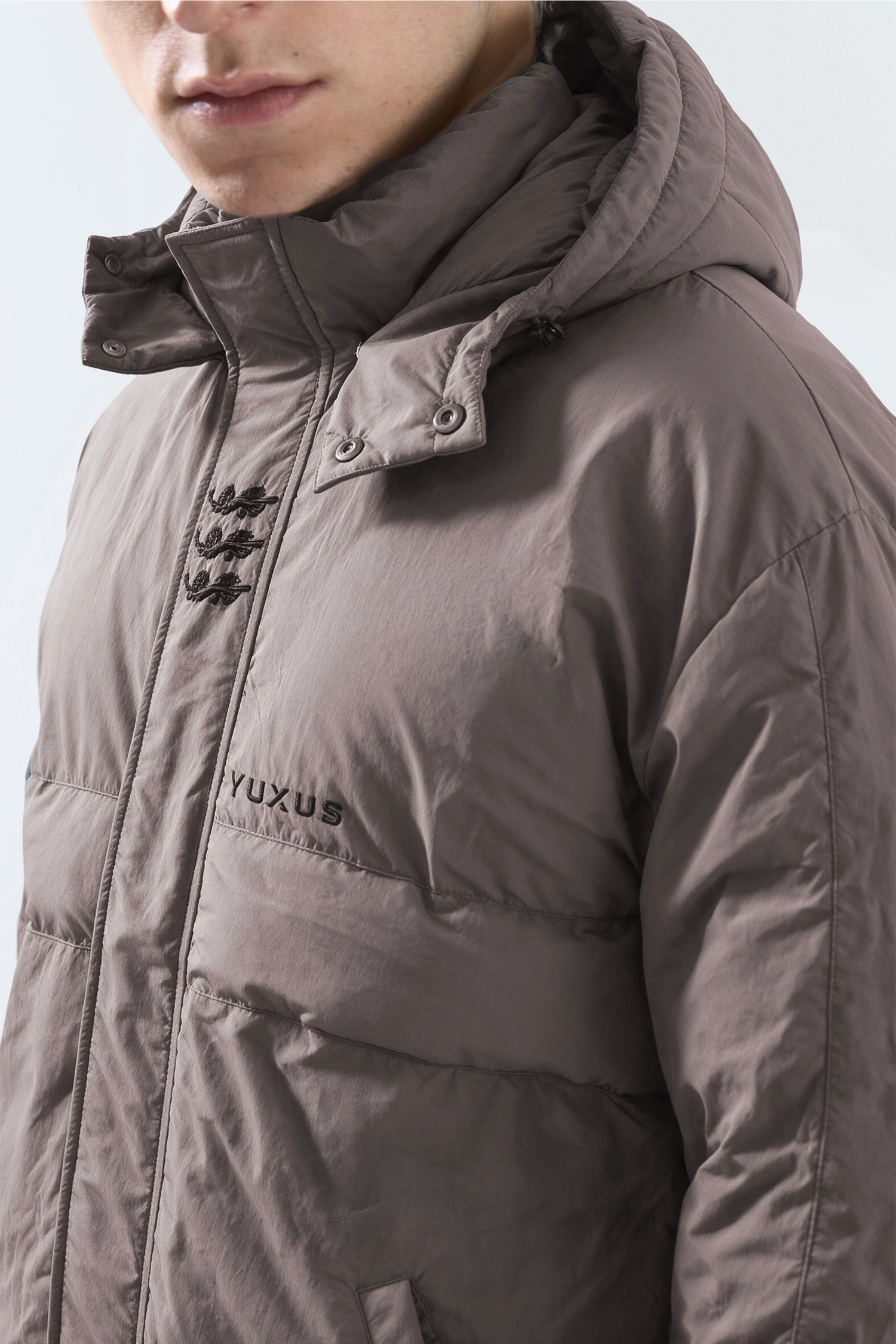 SNAP PUFFER BROWN