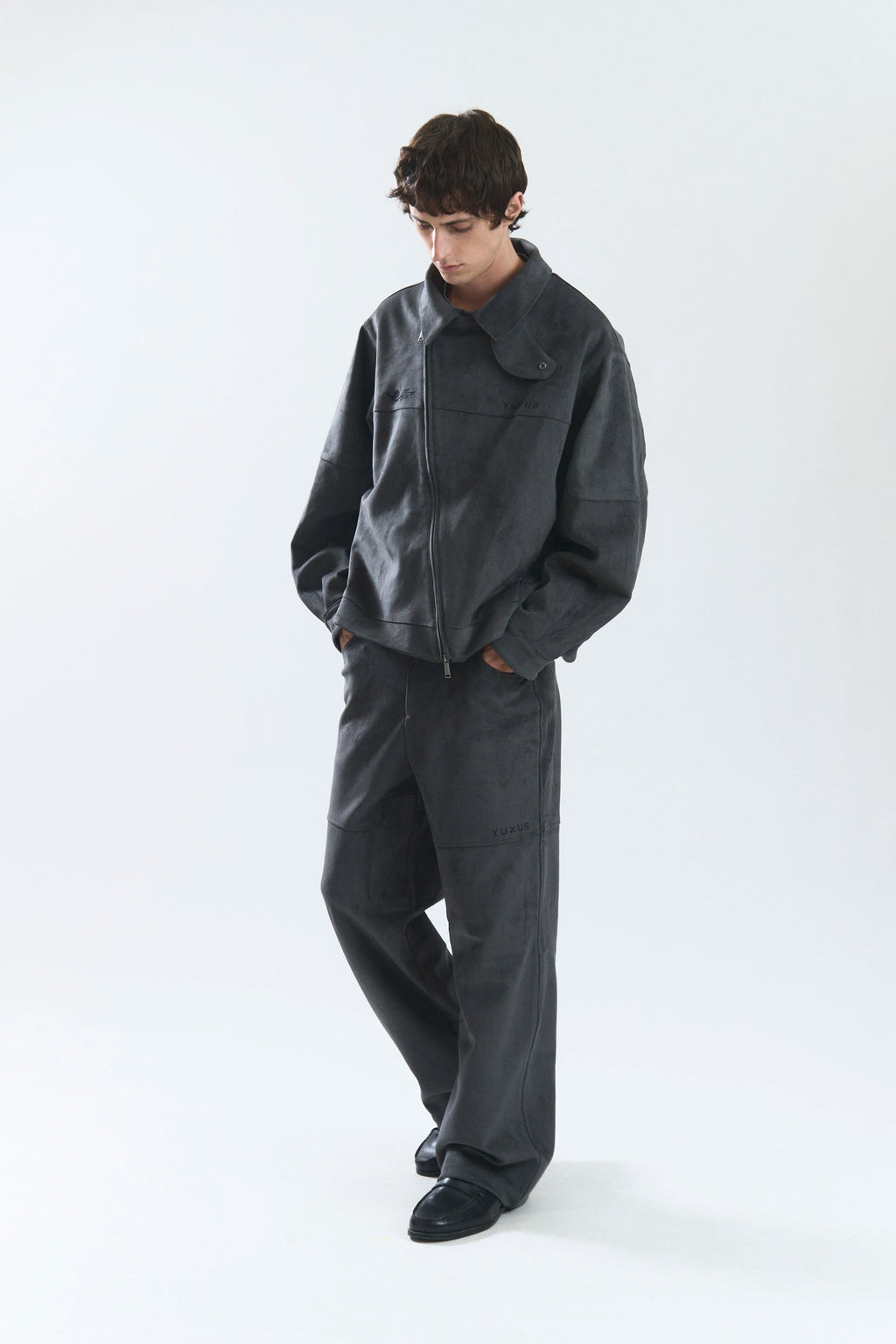 SOHO SUEDE JACKET GREY