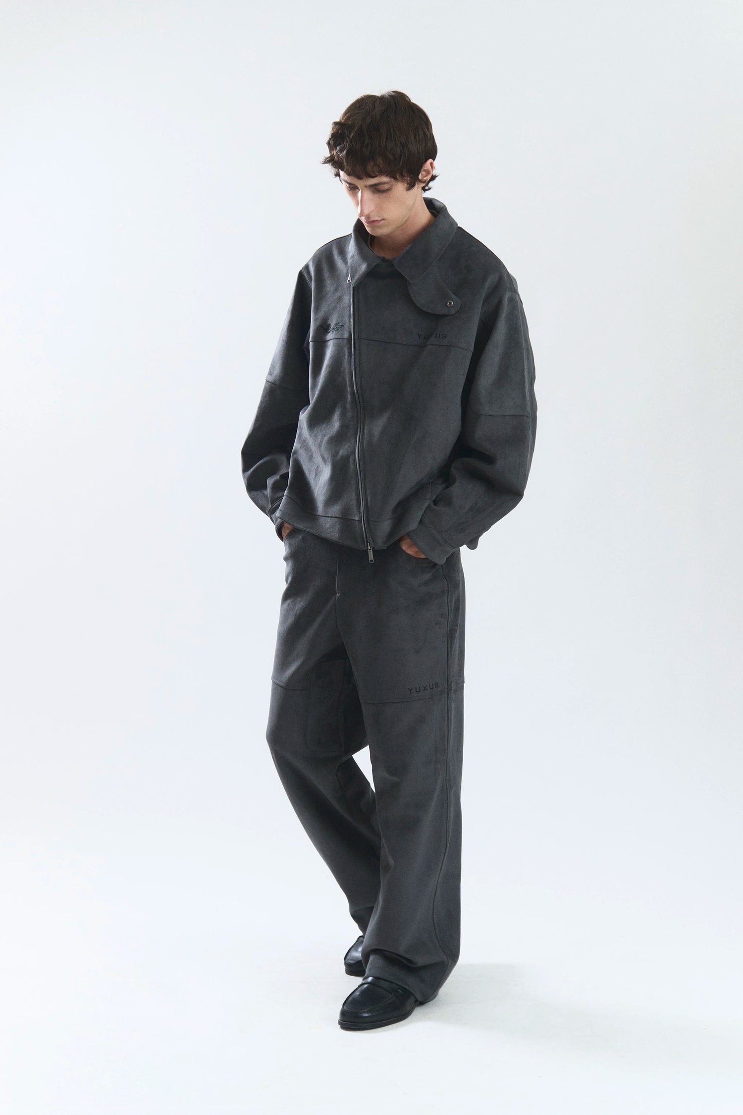 SOHO SUEDE JACKET GREY
