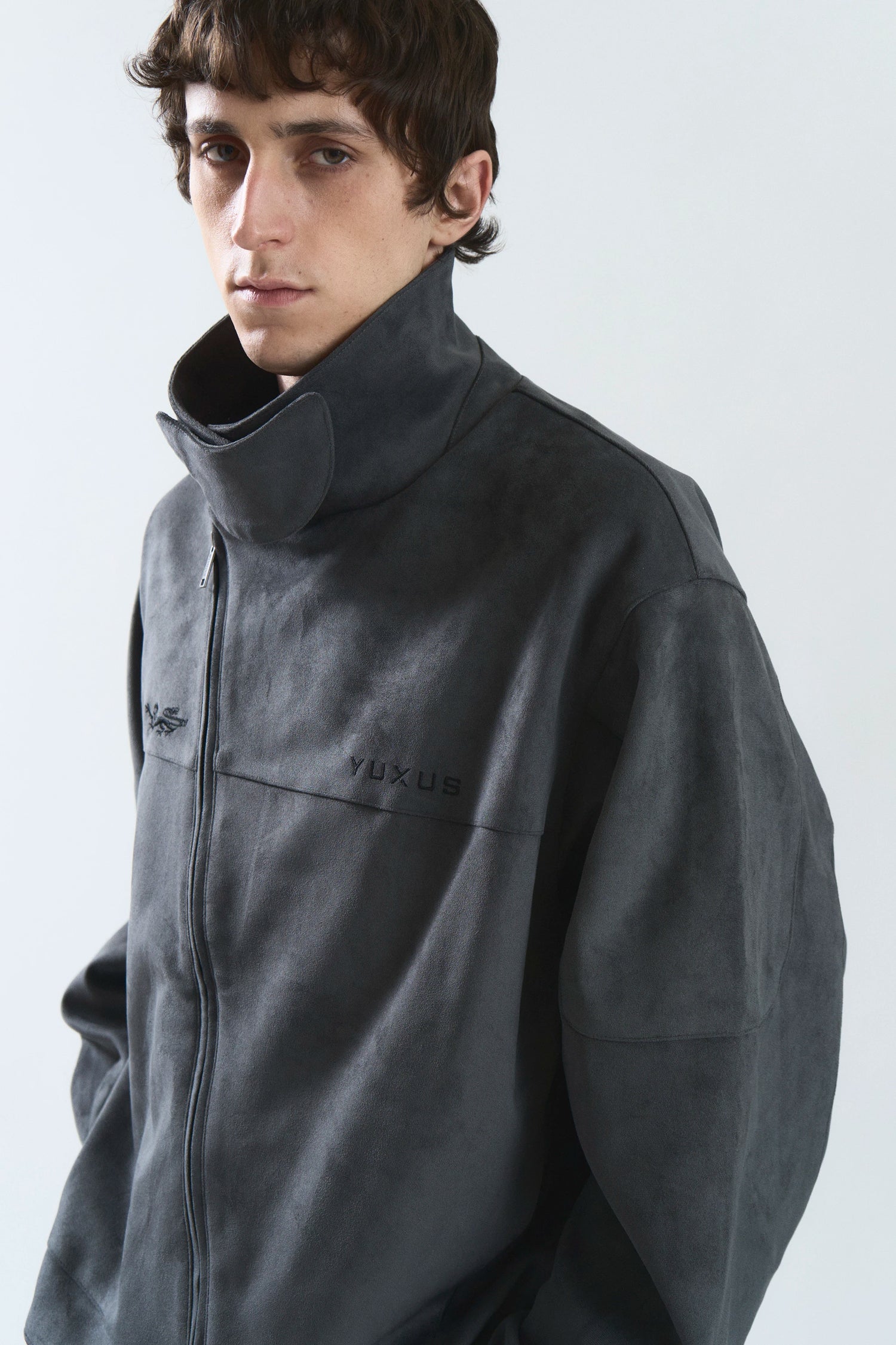 SOHO SUEDE JACKET GREY