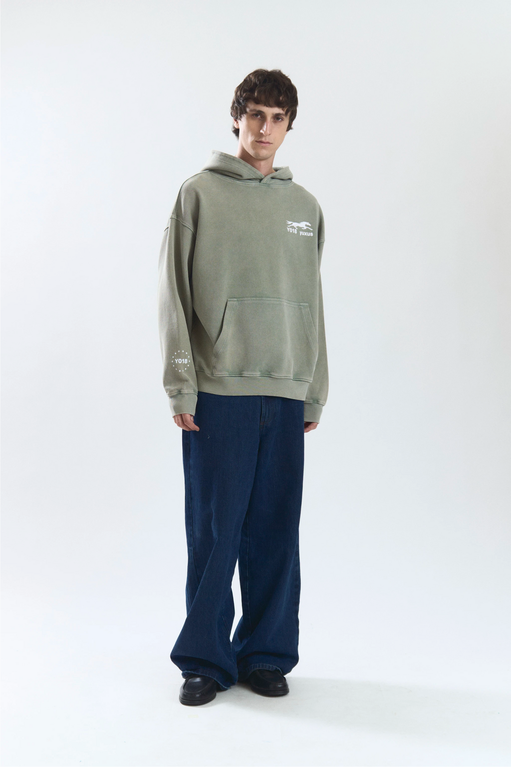 ARCHIVE "LOWERCASE" HOODIE GREEN