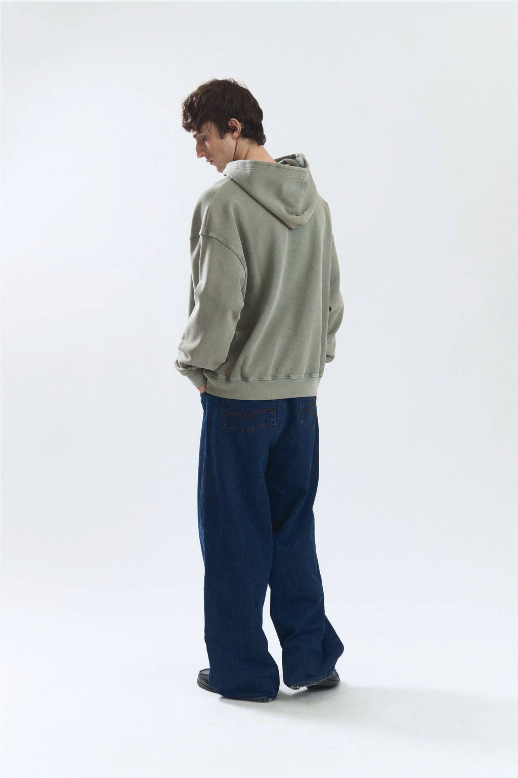 ARCHIVE "LOWERCASE" HOODIE GREEN