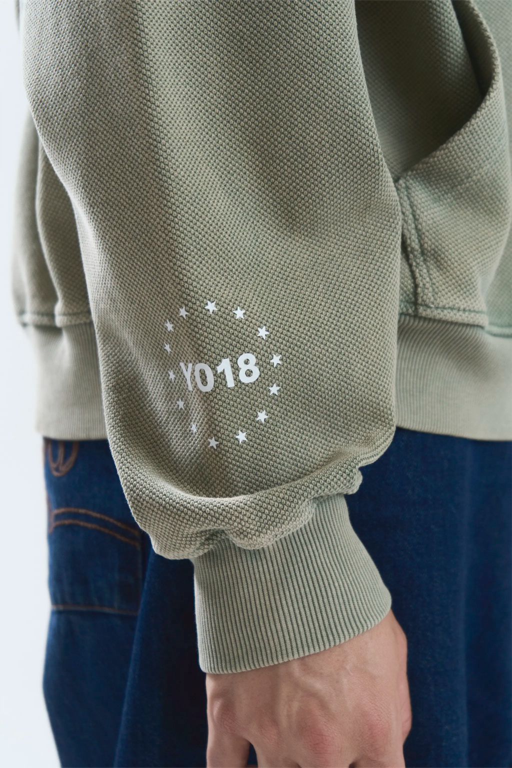 ARCHIVE "LOWERCASE" HOODIE GREEN