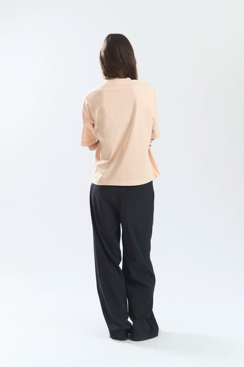 BASIC TEE PEACH