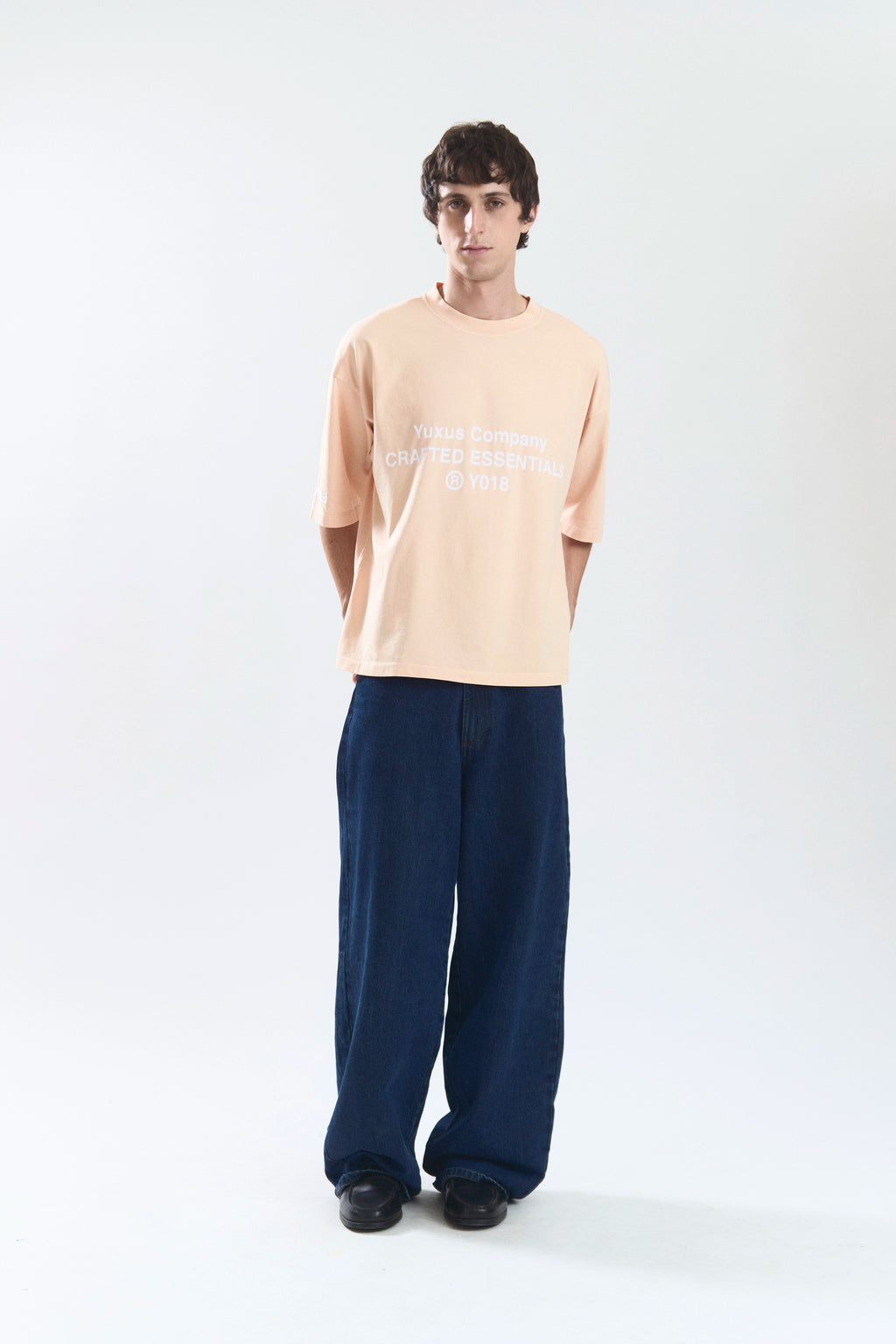 BASIC TEE PEACH