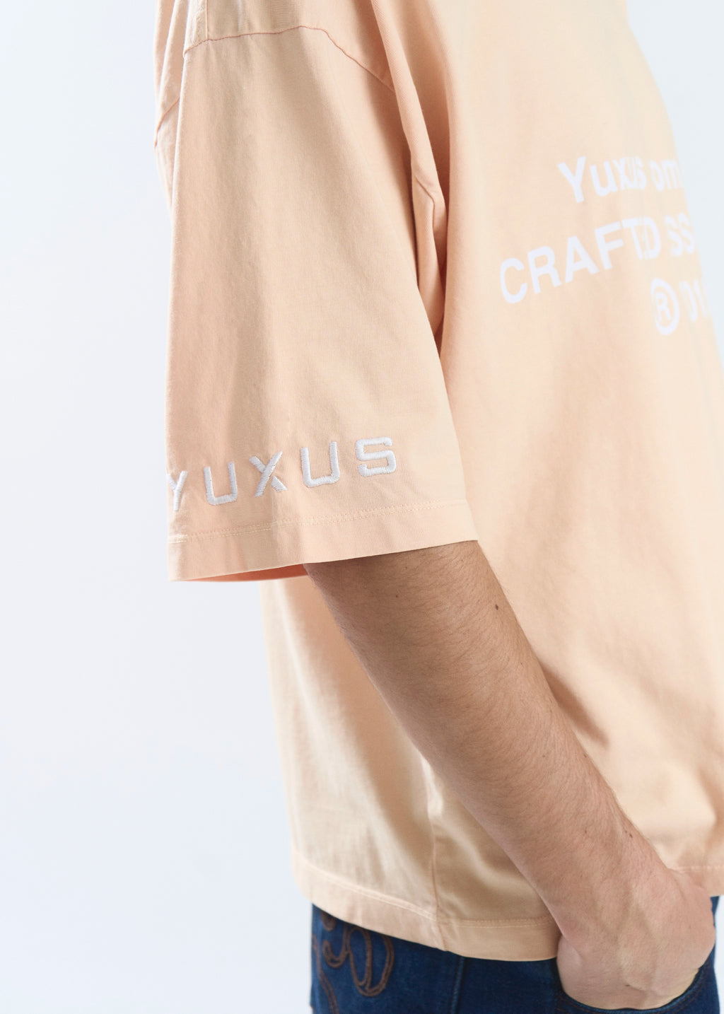 BASIC TEE PEACH