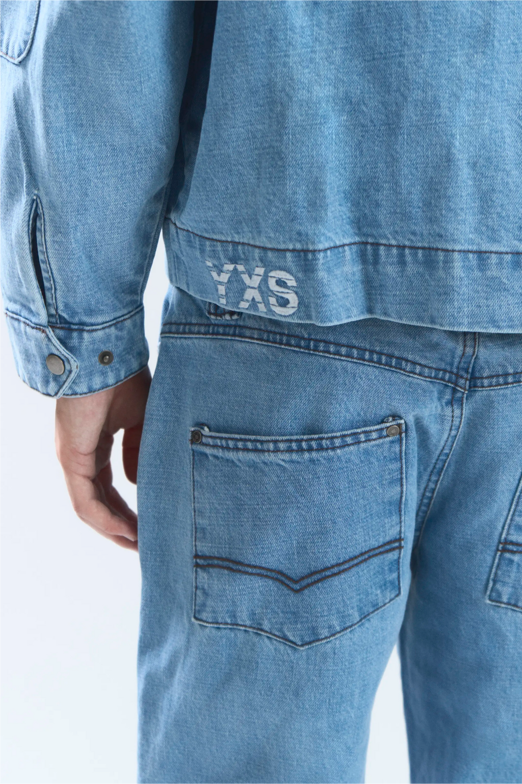 SELV "LATE HOURS" PANTS LIGHT BLUE