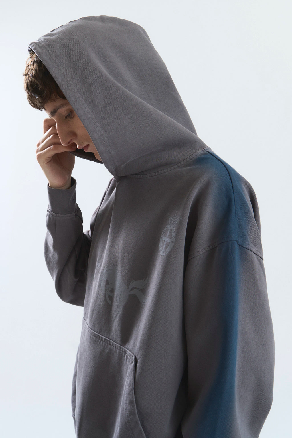 HUSTLE HOODIE GREY