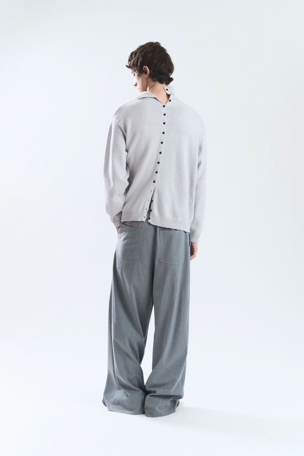CAST KNIT LIGHT GREY