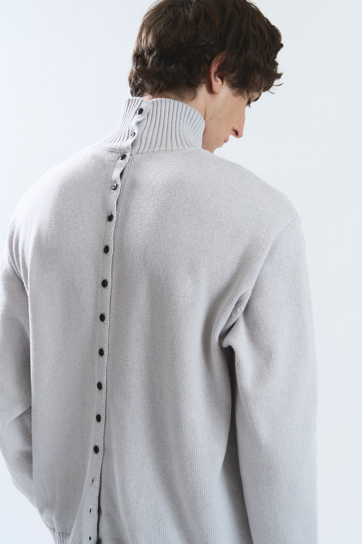 CAST KNIT LIGHT GREY