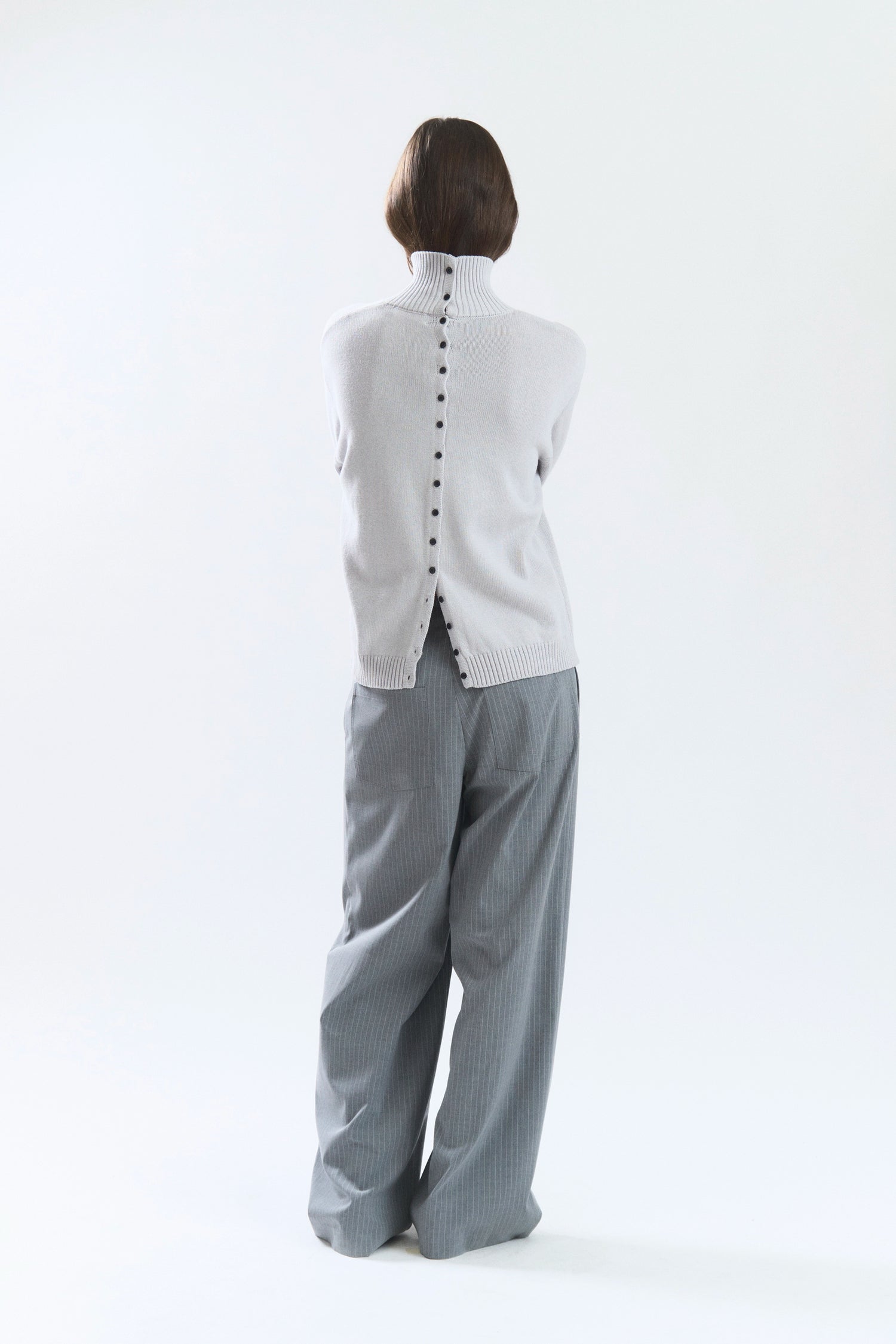 CAST KNIT LIGHT GREY