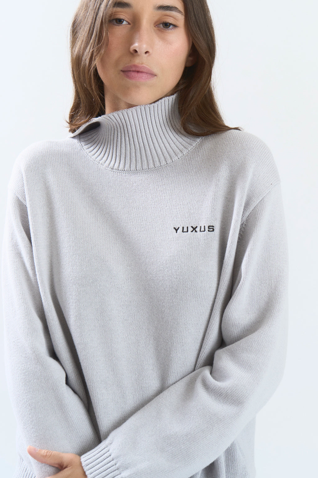 CAST KNIT LIGHT GREY