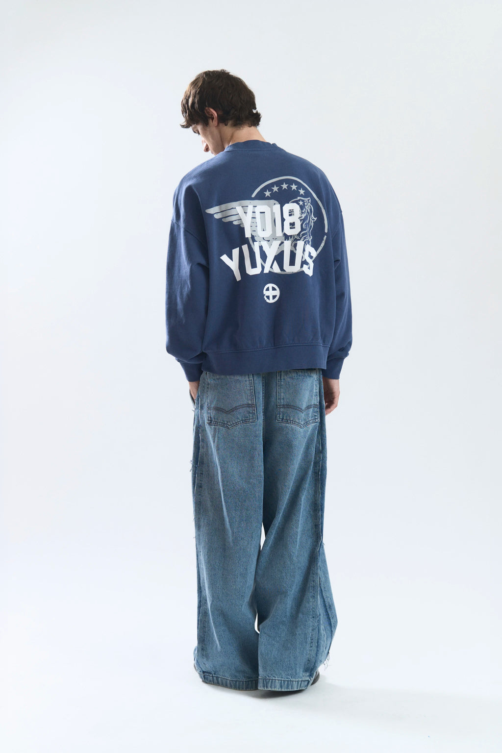 RANGE CREWNECK BLUE