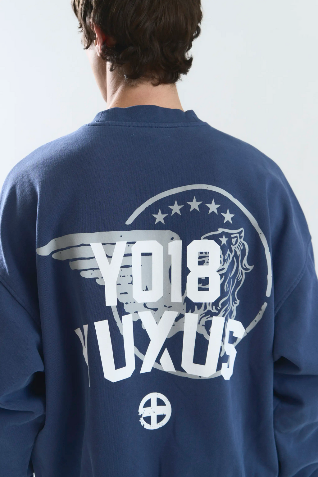 RANGE CREWNECK BLUE