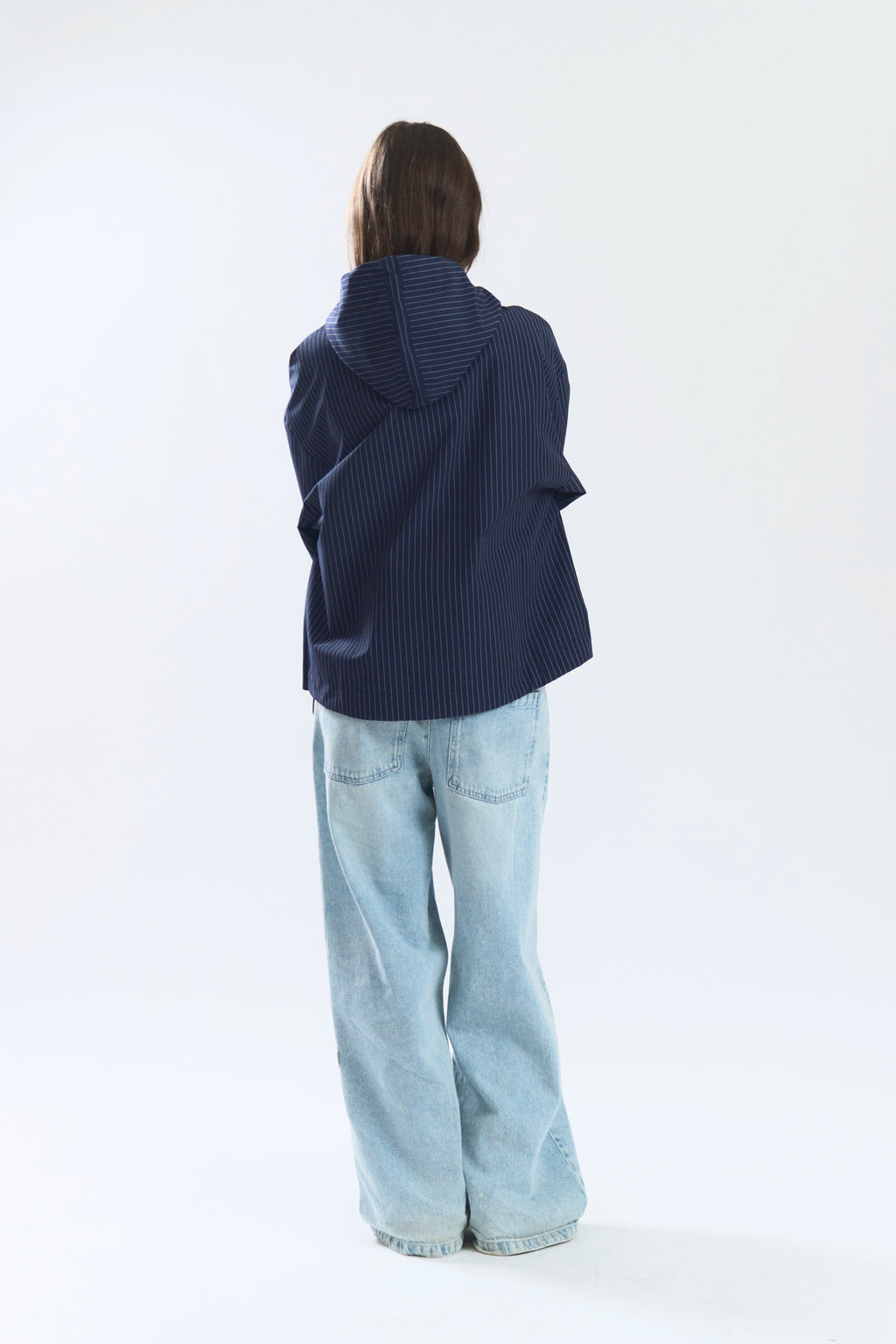 CHECK WINDSTOPPER BLUE