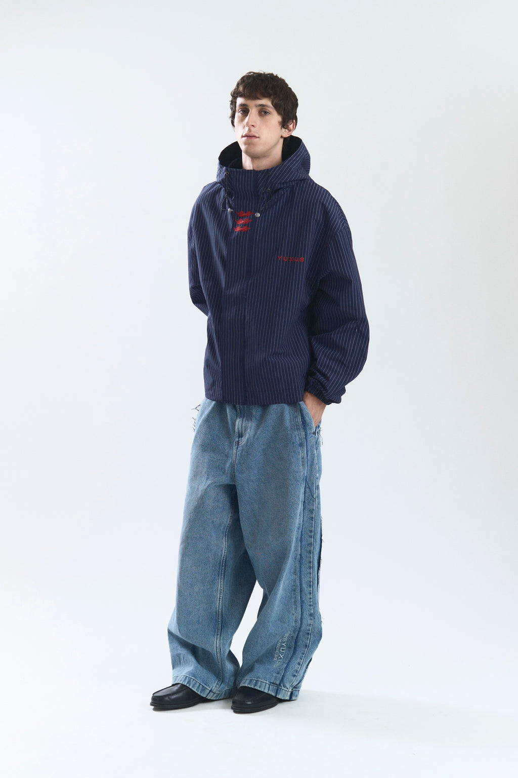 CHECK WINDSTOPPER BLUE