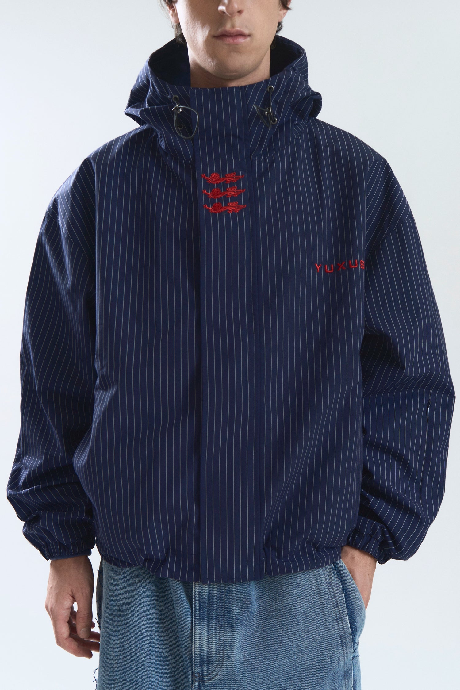 CHECK WINDSTOPPER BLUE