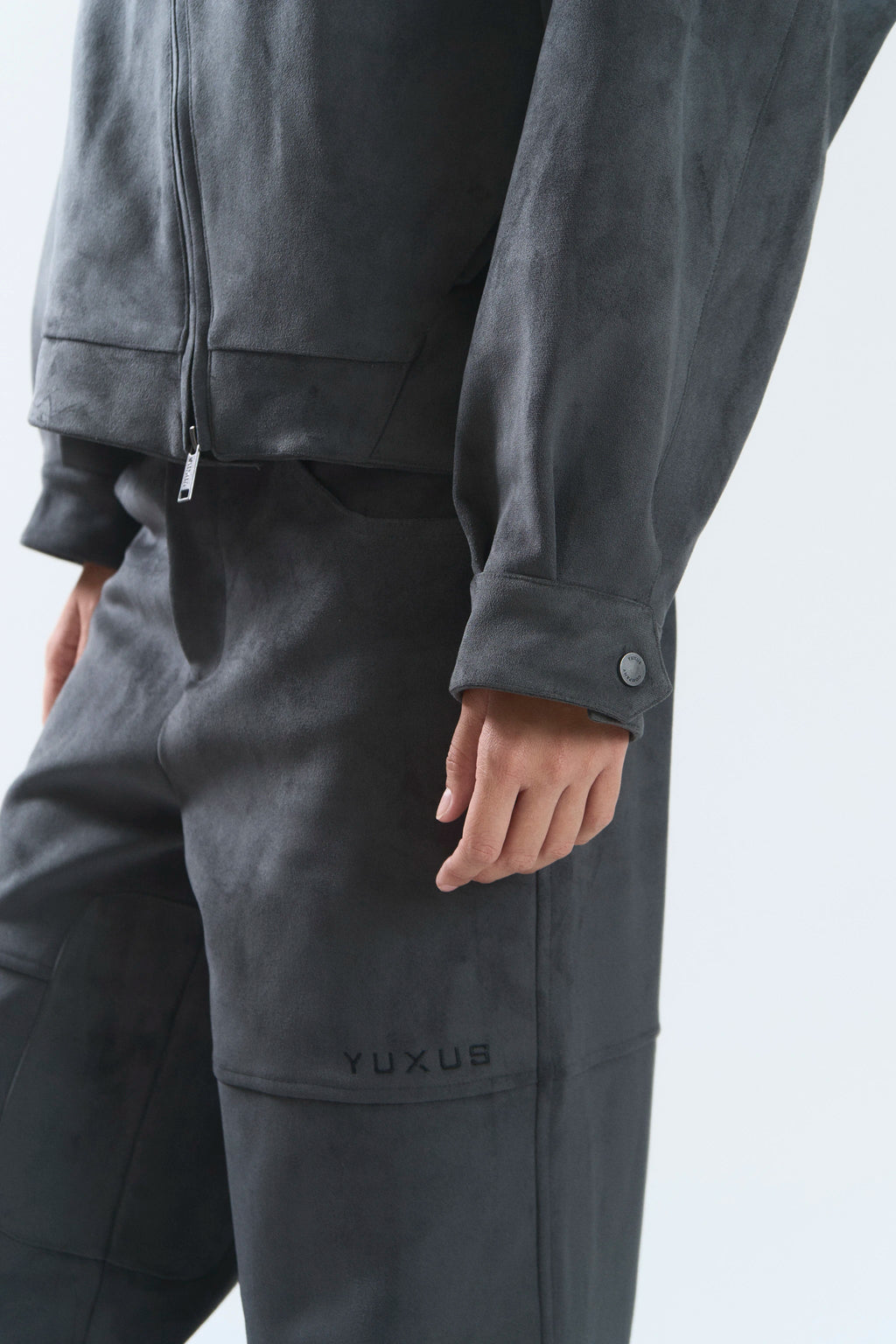 SOHO SUEDE JACKET GREY