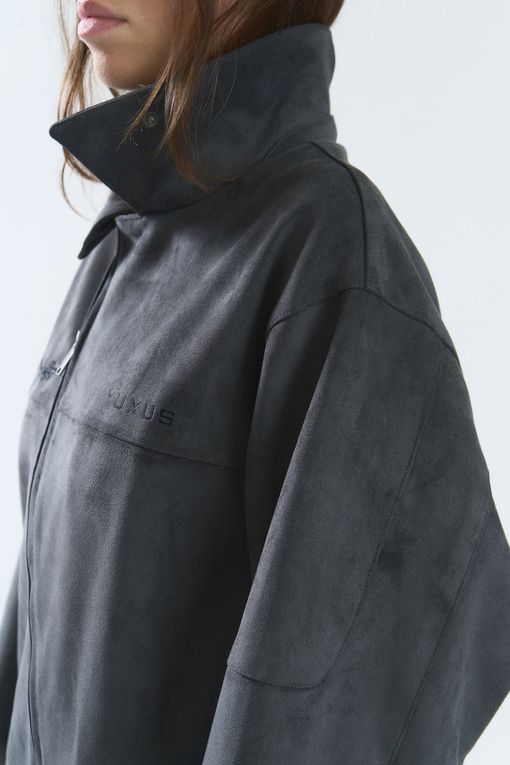 SOHO SUEDE JACKET GREY