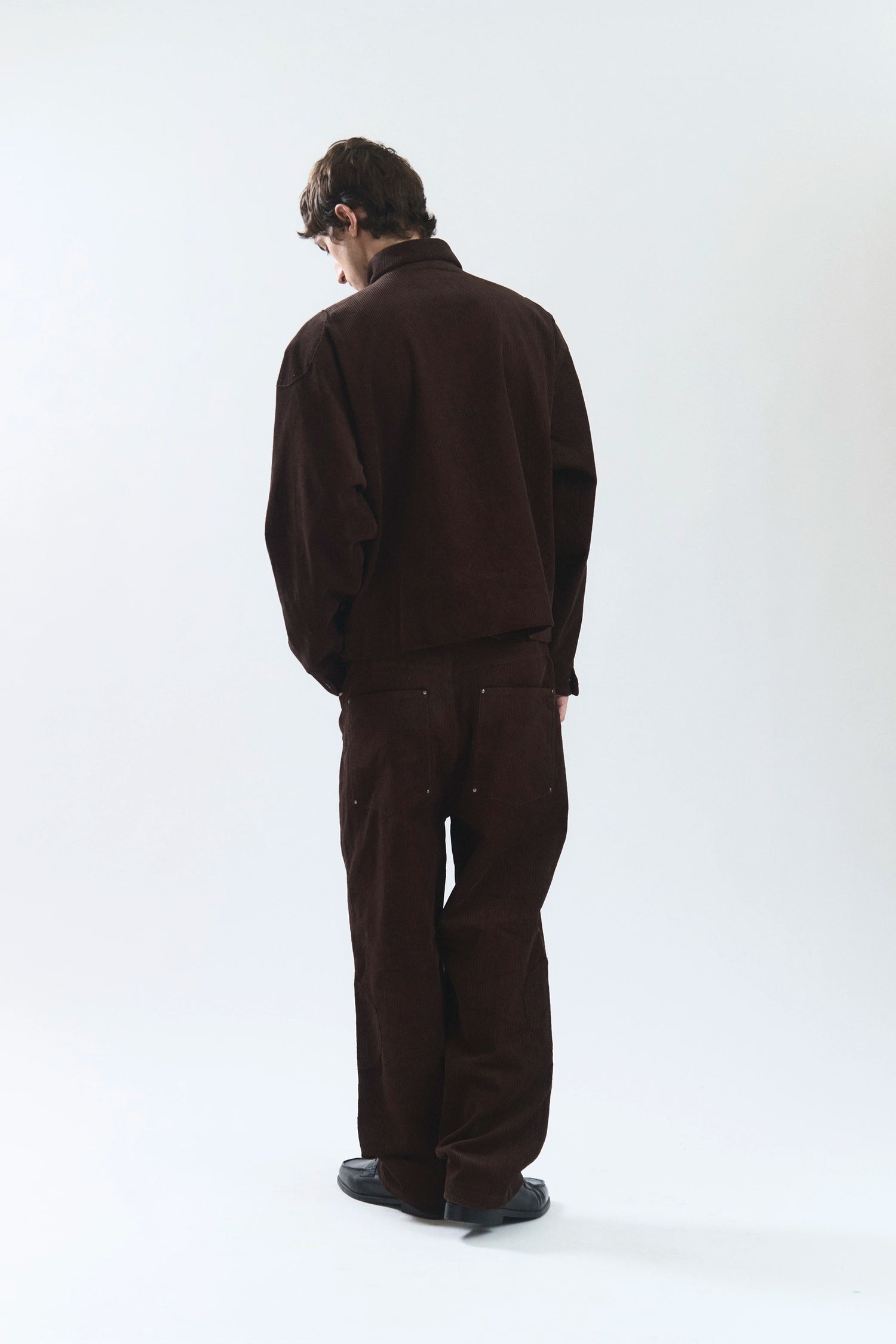 CHELSEA CORDUROY PANTS BROWN