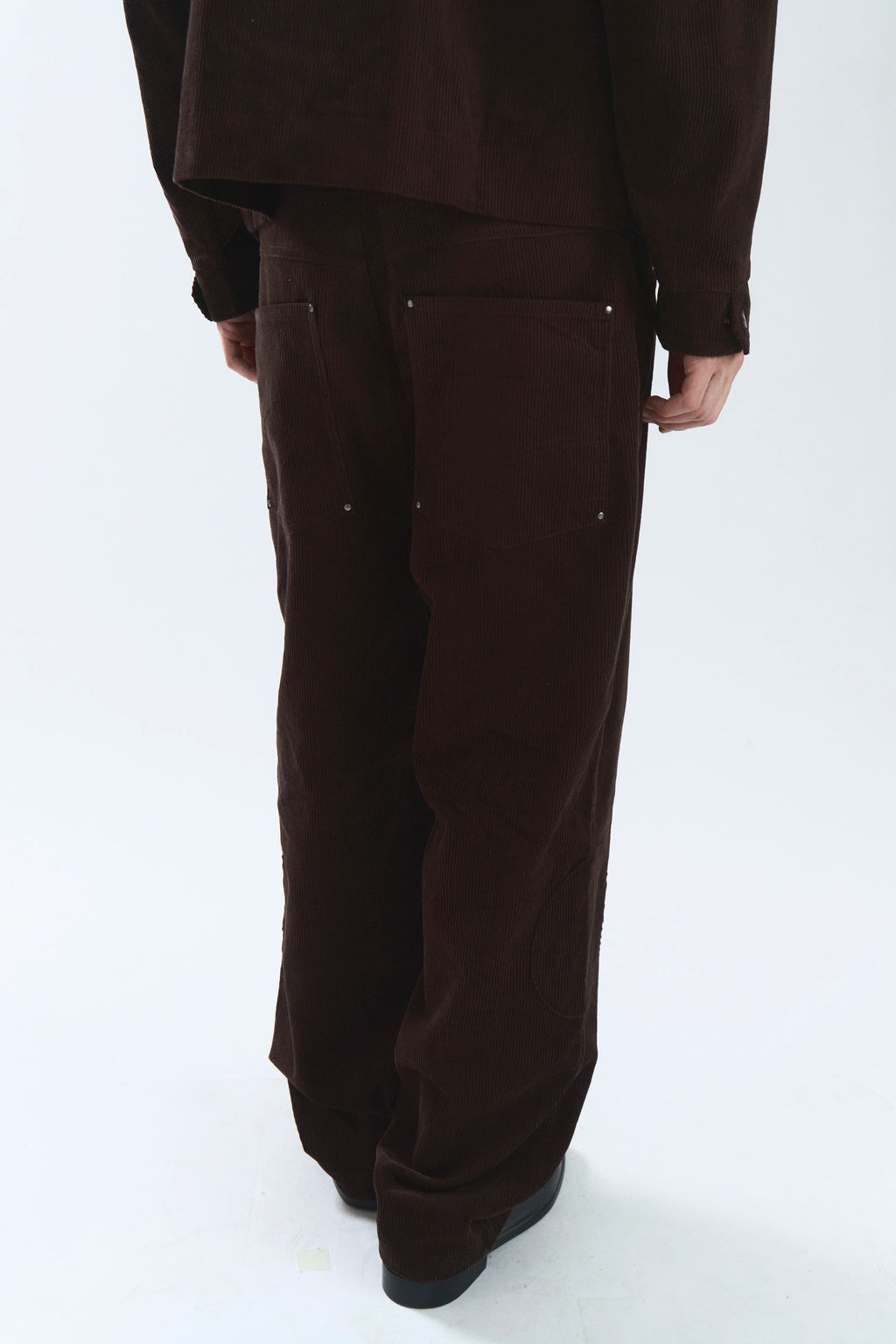 CHELSEA CORDUROY PANTS BROWN