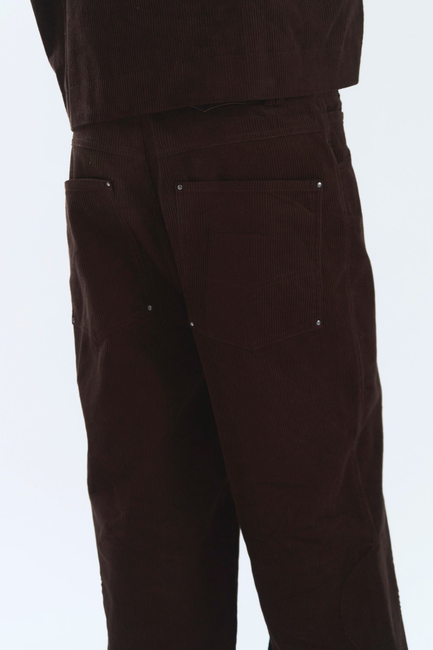 CHELSEA CORDUROY PANTS BROWN