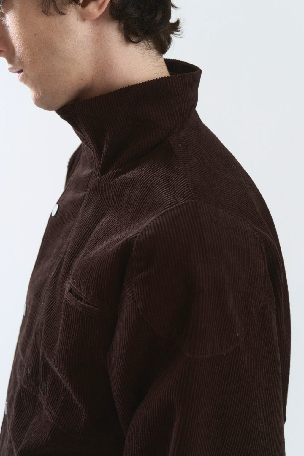 CHELSEA CORDUROY JACKET BROWN