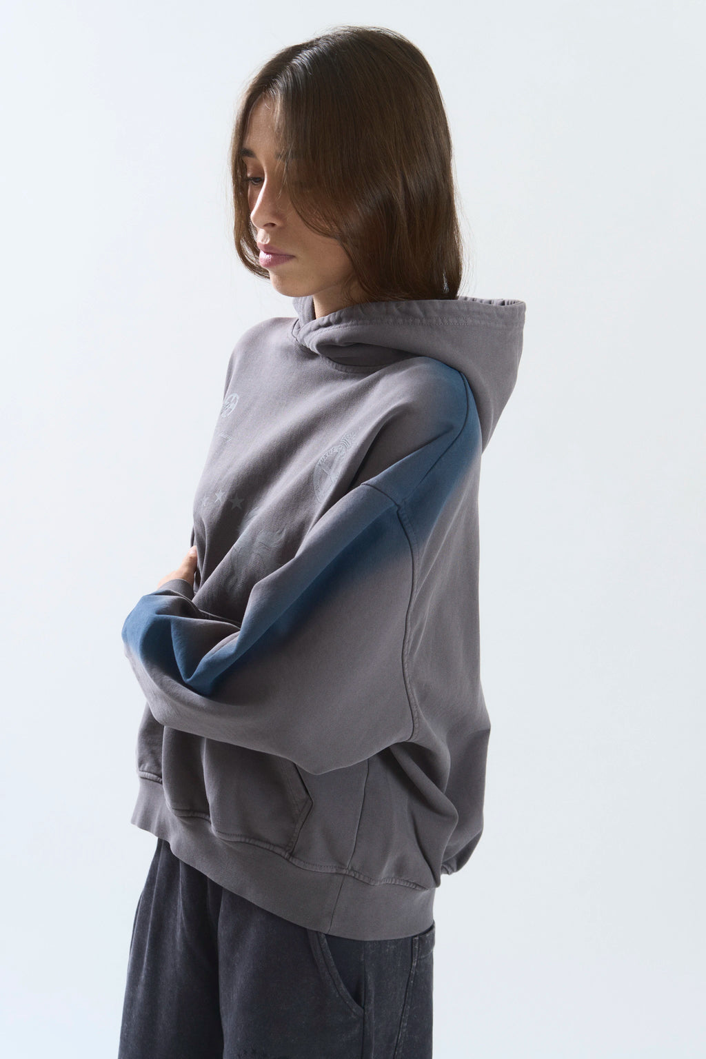 HUSTLE HOODIE GREY