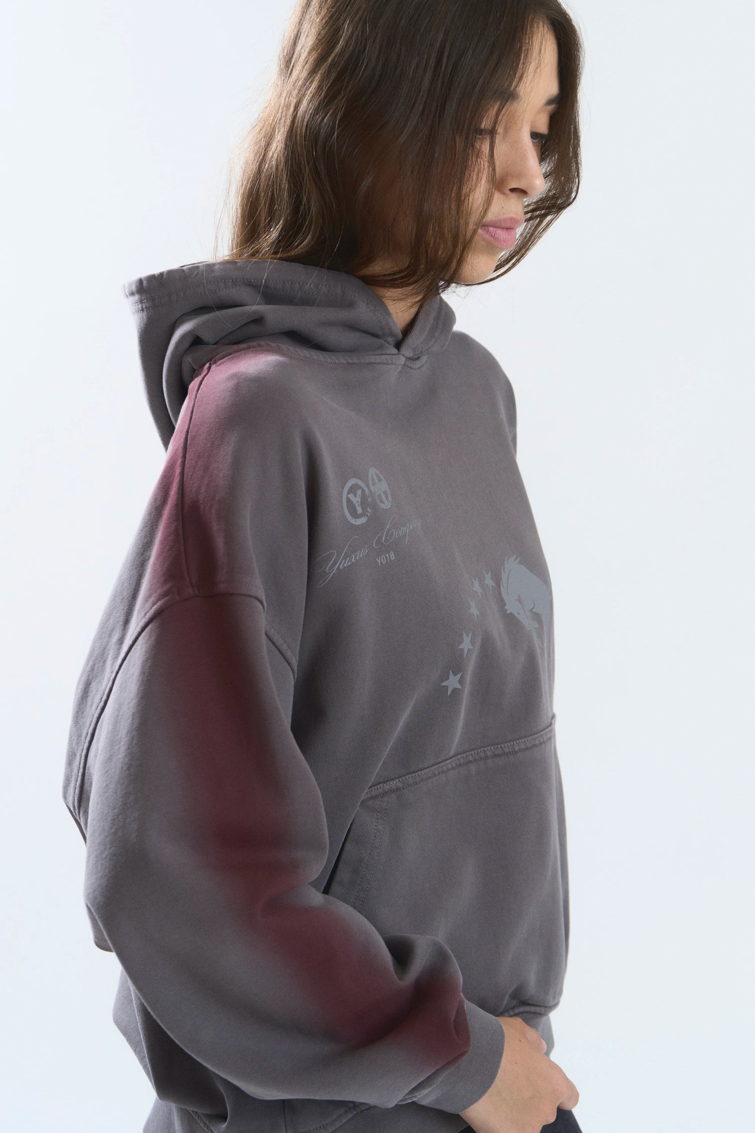 HUSTLE HOODIE GREY
