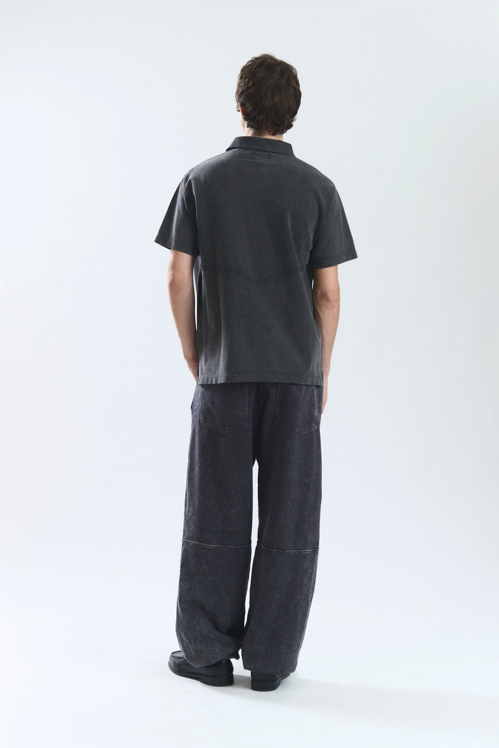 FELT SWEATPANTS BLACK
