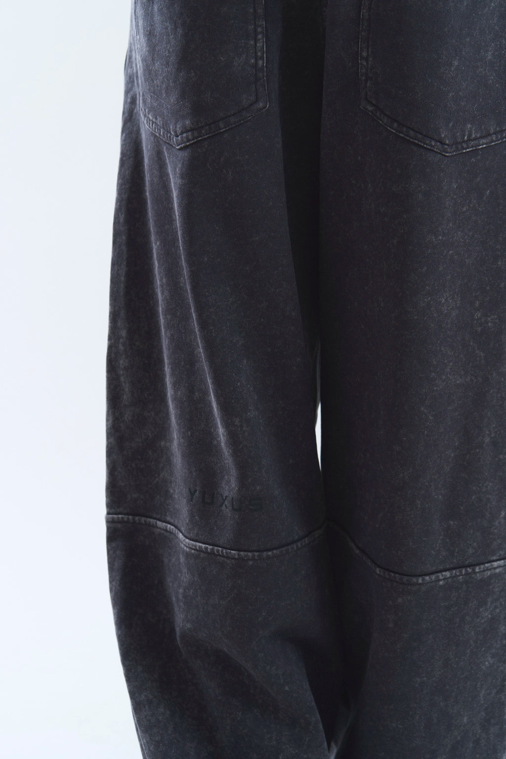 FELT SWEATPANTS BLACK