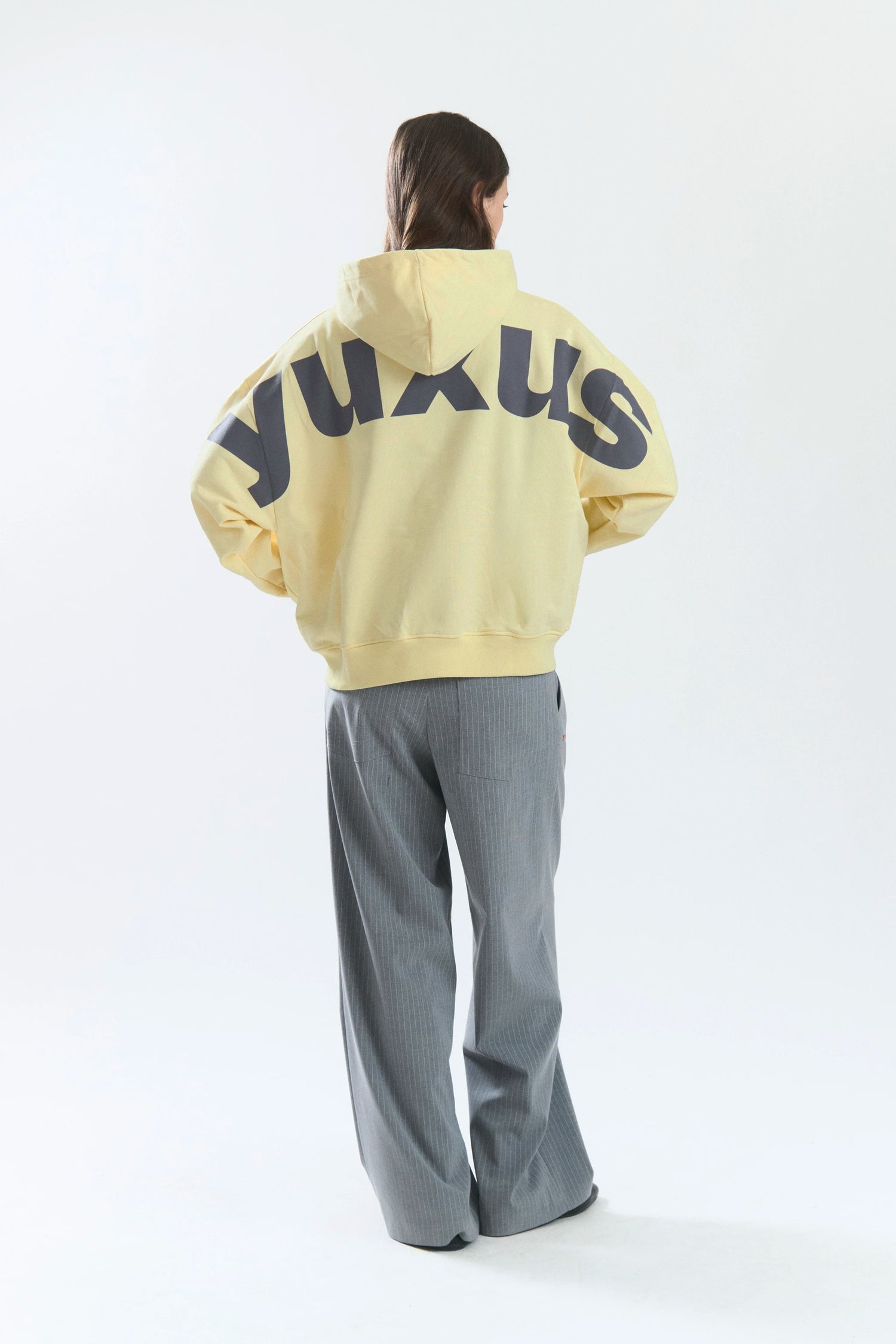 DENSE "LOWERCASE" HOODIE YELLOW