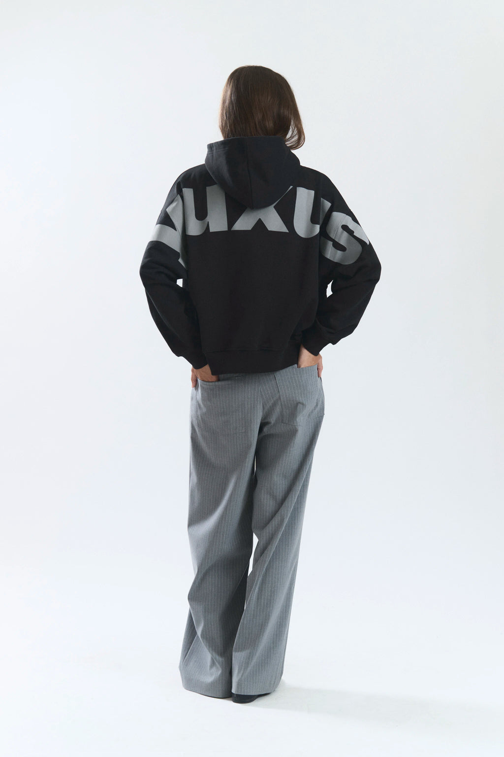 EDGE "LOWERCASE" HOODIE BLACK
