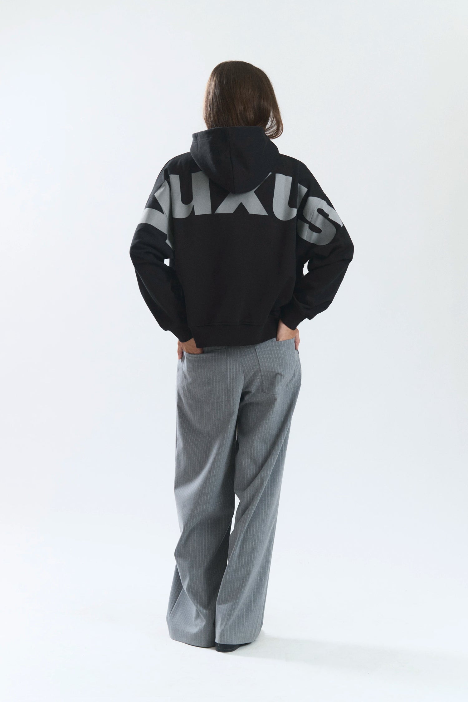 EDGE "LOWERCASE" HOODIE BLACK