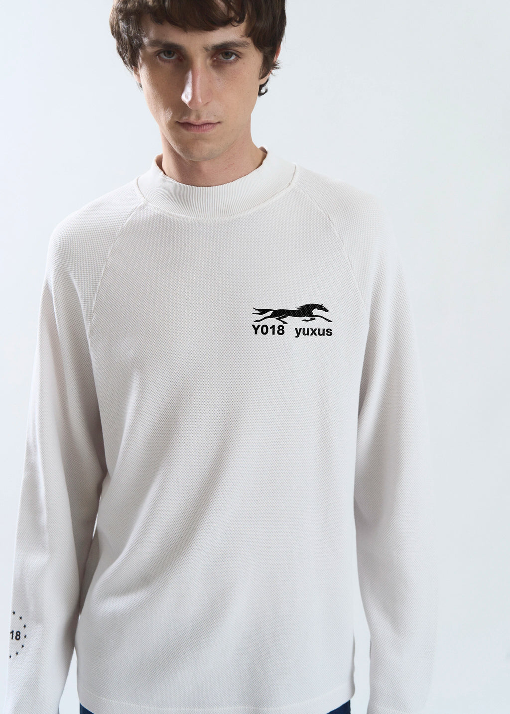 TRACE "LOWERCASE" LONGSLEEVE WHITE