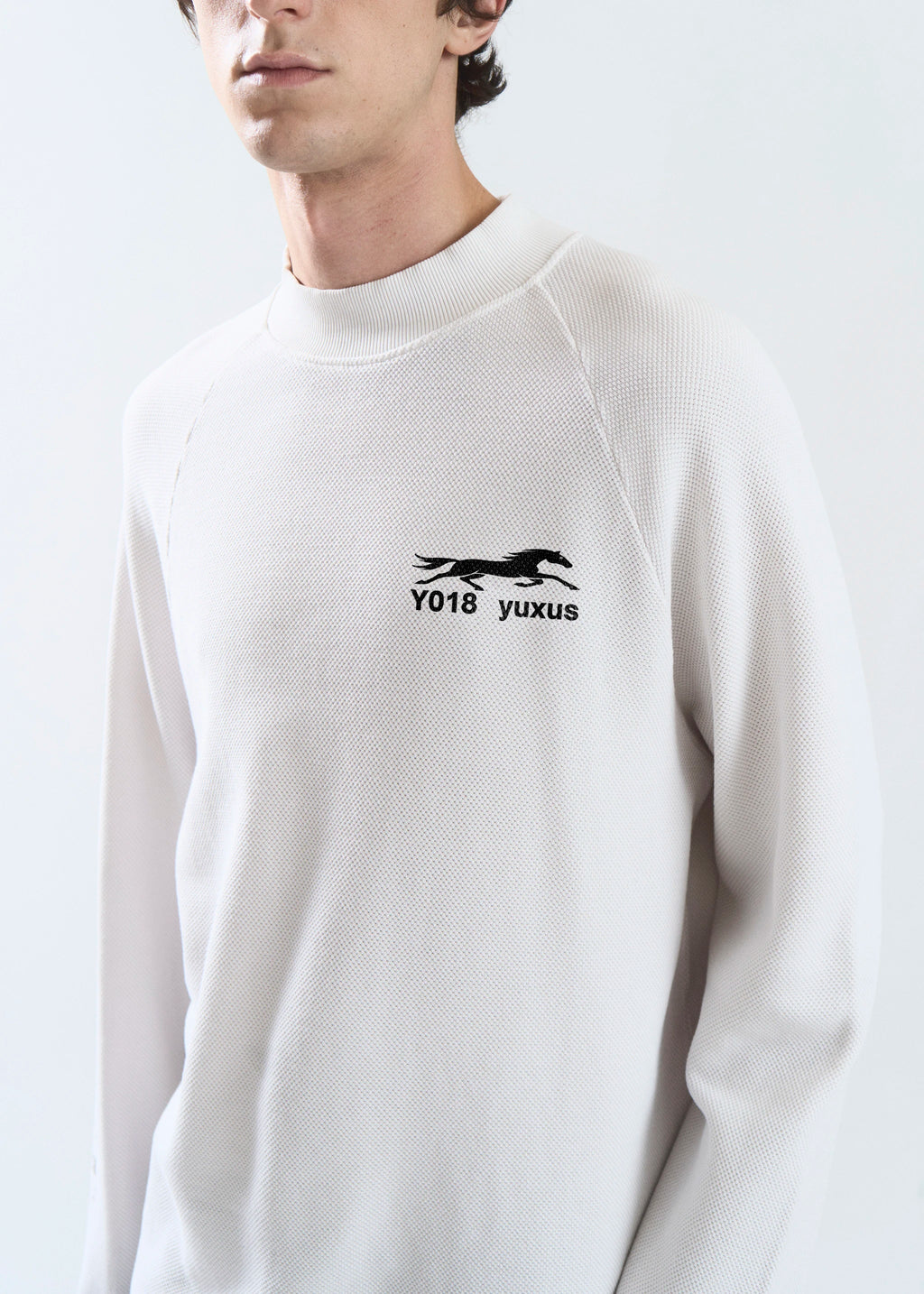 TRACE "LOWERCASE" LONGSLEEVE WHITE