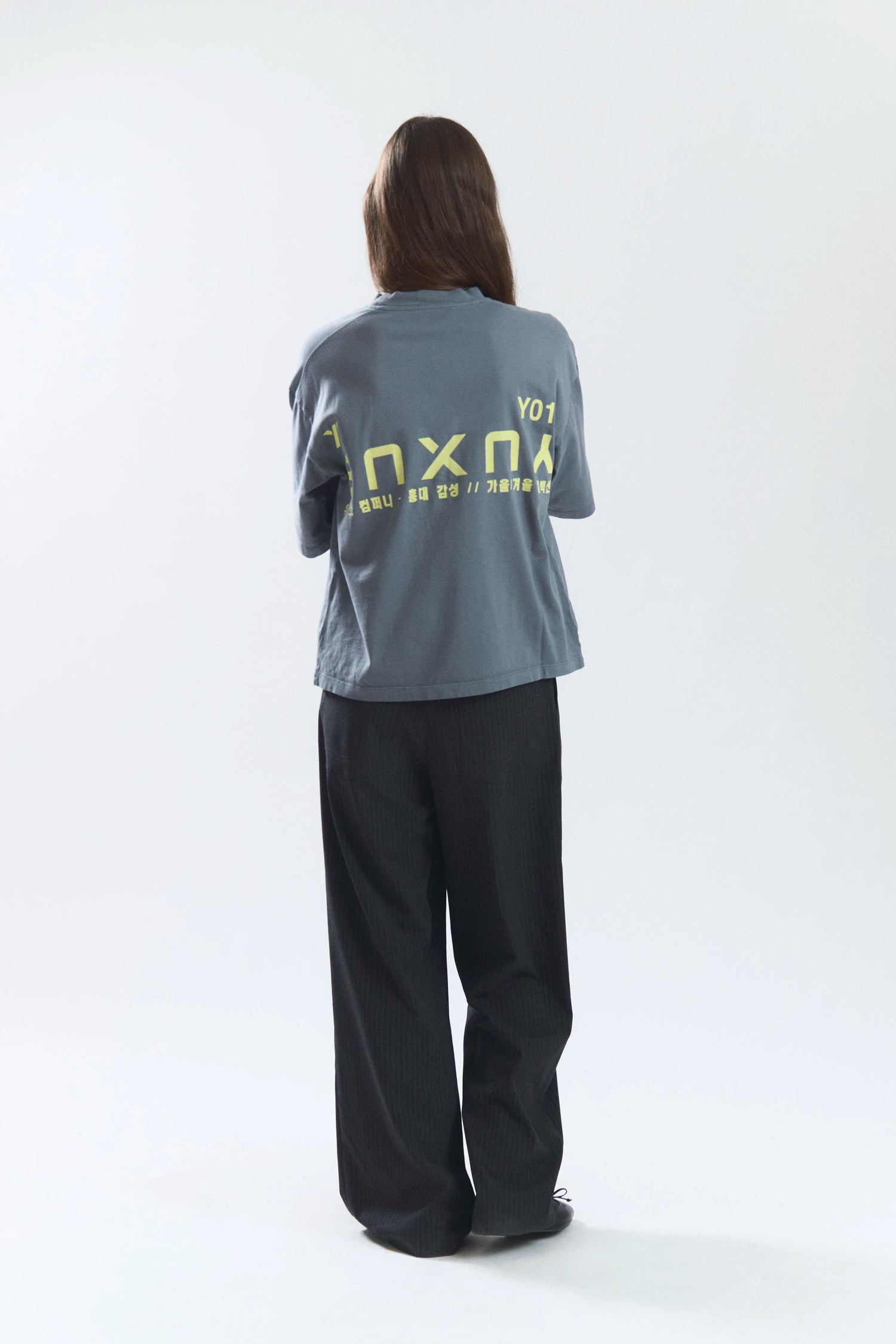 CANDLE  "HONGDAE" T-SHIRT GREY