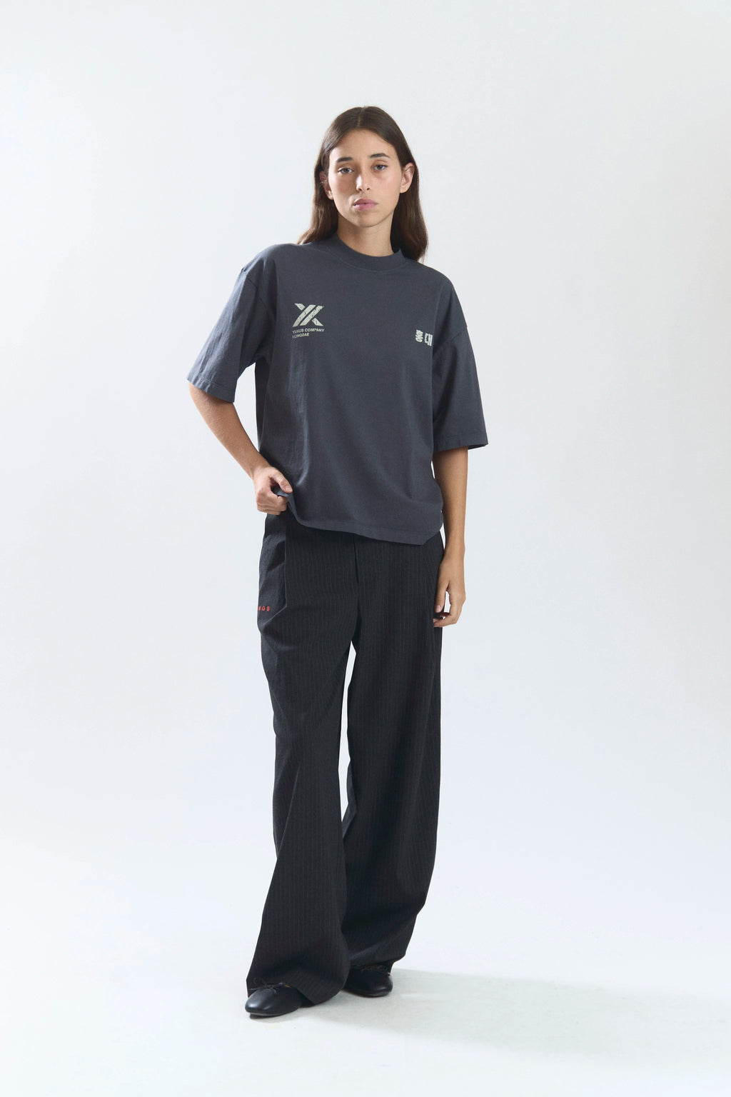 HERB "HONGDAE" T-SHIRT DARK GREY