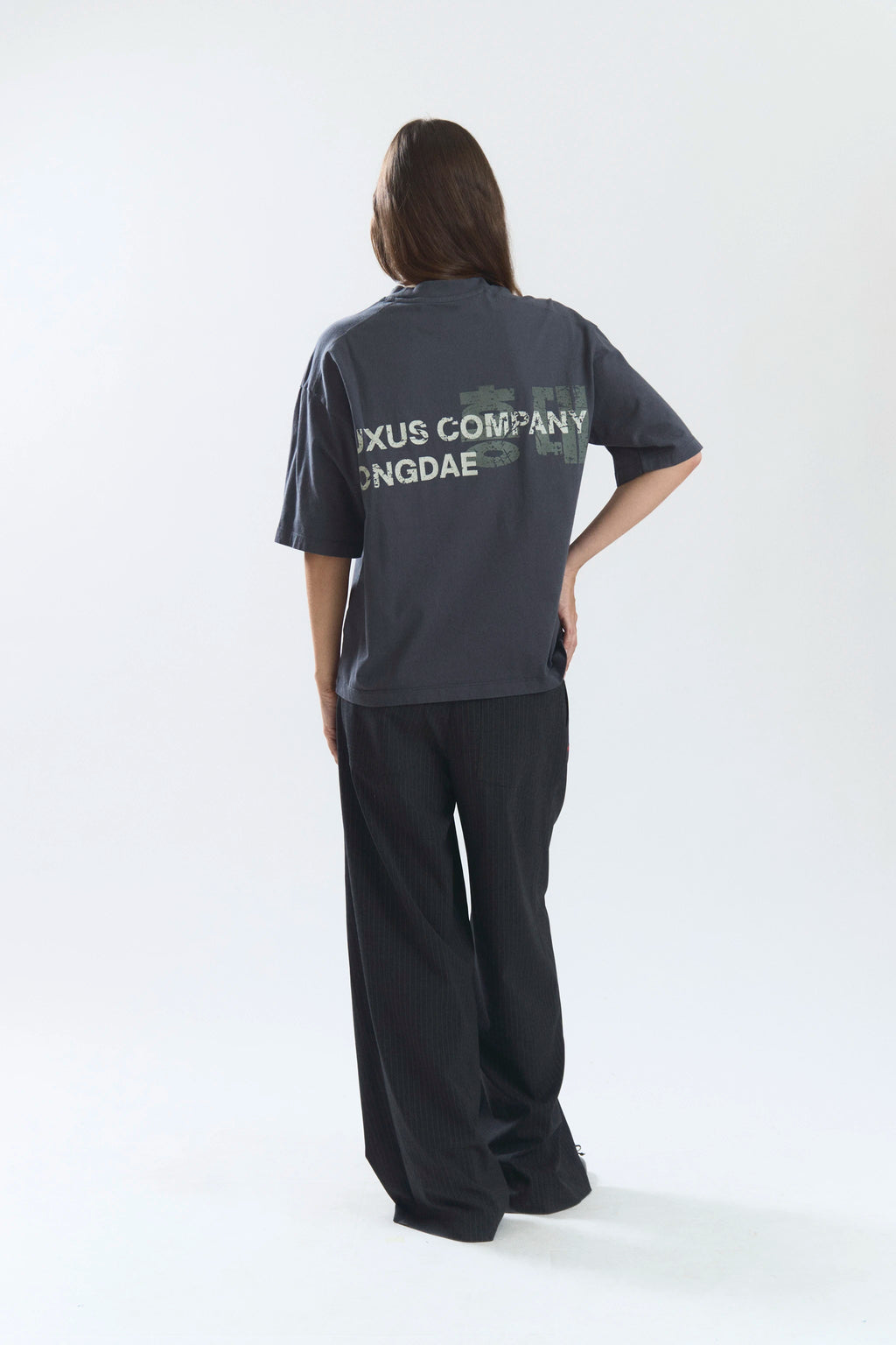 HERB "HONGDAE" T-SHIRT DARK GREY