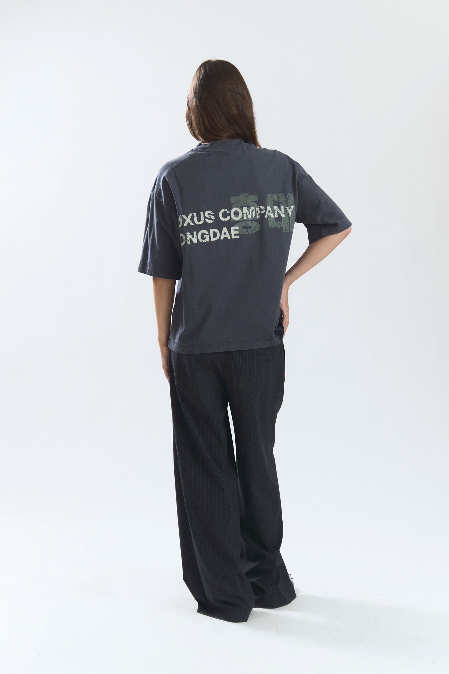 HERB "HONGDAE" T-SHIRT DARK GREY